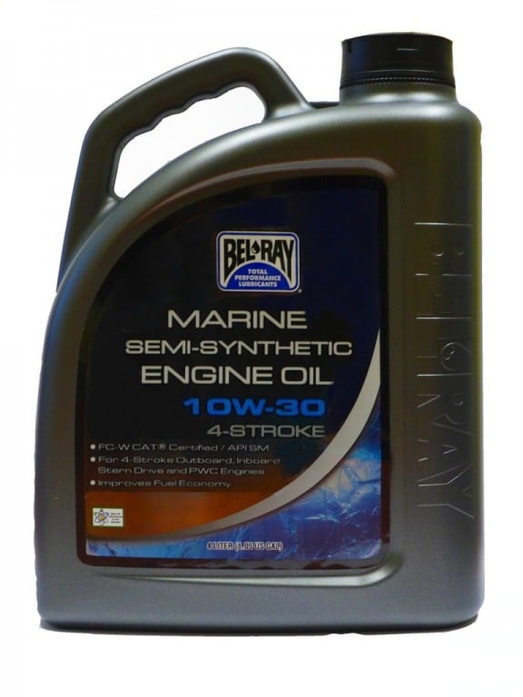 Obrázek produktu Motorový olej Bel-Ray MARINE SEMI-SYNTHETIC 4T 10W-30 4 l 99750-BT4