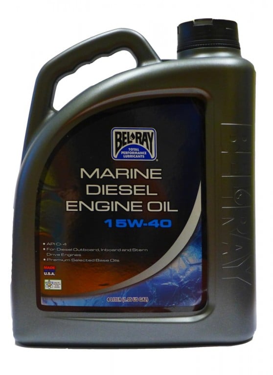 Obrázek produktu Motorový olej Bel-Ray MARINE DIESEL 15W-40 4 l 99761-BT4