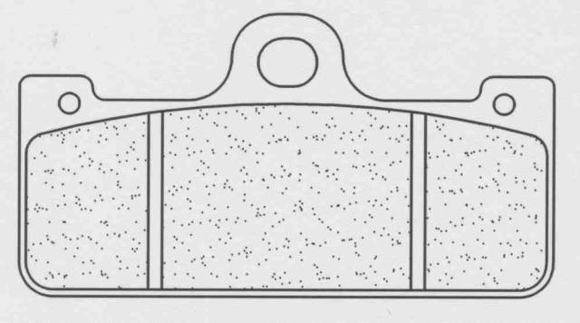 Obrázek produktu CL BRAKES Závodní brzdové destičky ze slinutého kovu - 2329C60