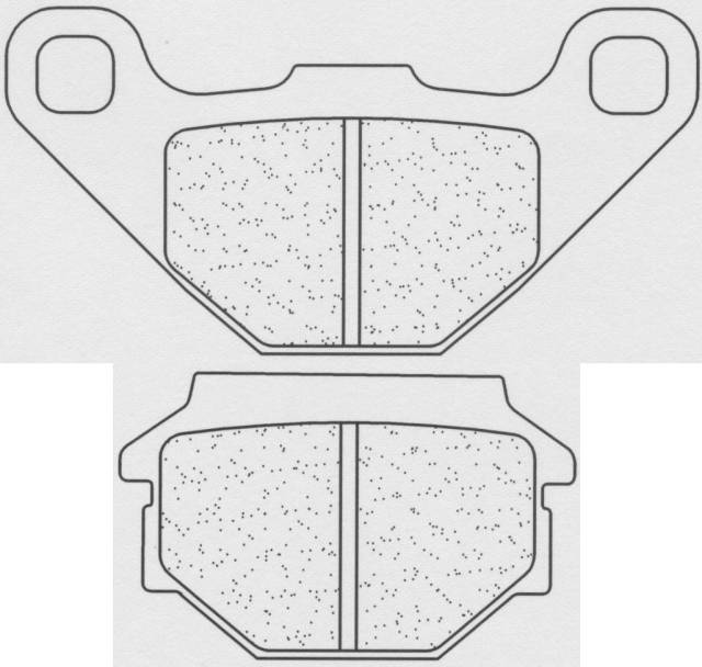 Obrázek produktu Brzdové destičky CL BRAKES 2472 S4 2472S4