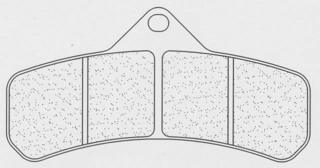 Obrázek produktu CL BRAKES Závodní brzdové destičky ze slinutého kovu - 2586C60 2586C60