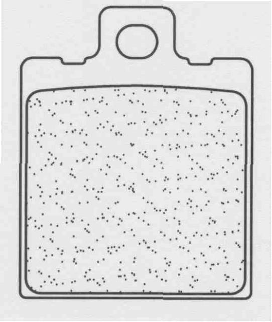 Obrázek produktu CL BRAKES Brzdové destičky ze slinutého kovu pro skútry - 3001SC
