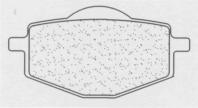 Obrázek produktu CL BRAKES Maxi Scooter Brzdové destičky ze slinutého kovu - 3008MSC 3008MSC