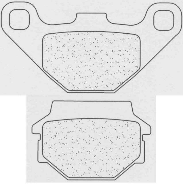 Obrázek produktu CL BRAKES Brzdové destičky ze slinutého kovu pro skútry - 3012SC
