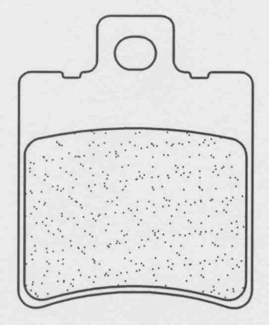 Obrázek produktu CL BRAKES Maxi Scooter Brzdové destičky ze slinutého kovu - 3013MSC