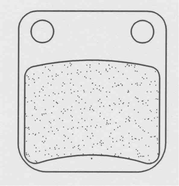 Obrázek produktu CL BRAKES Brzdové destičky ze slinutého kovu pro skútry - 3018SC