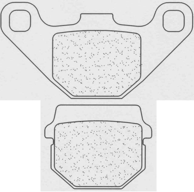 Obrázek produktu CL BRAKES Maxi Scooter Brzdové destičky ze slinutého kovu - 3022MSC