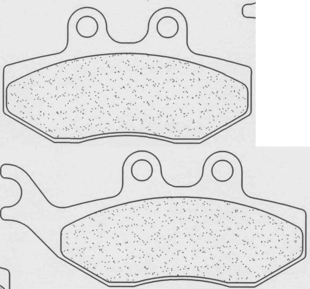 Obrázek produktu CL BRAKES Brzdové destičky ze slinutého kovu pro skútry - 3031SC