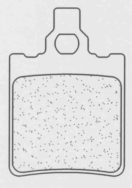 Obrázek produktu CL BRAKES Brzdové destičky ze slinutého kovu pro skútry - 3037SC