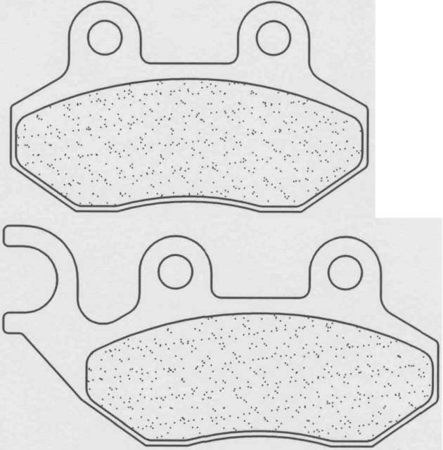 Obrázek produktu CL BRAKES Brzdové destičky ze slinutého kovu pro skútry - 3039SC