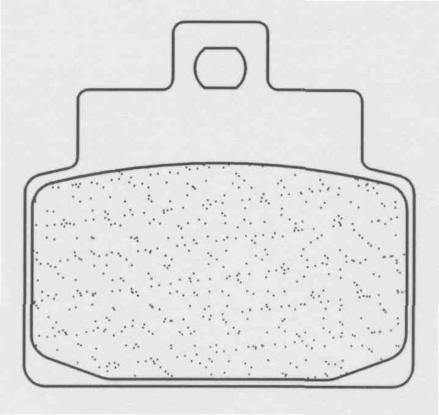 Obrázek produktu CL BRAKES Brzdové destičky ze slinutého kovu pro skútry - 3064SC