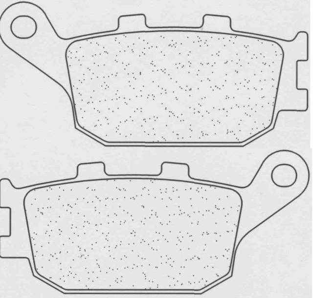 Obrázek produktu CL BRAKES Maxi Scooter Brzdové destičky ze slinutého kovu - 3079MSC 3079MSC