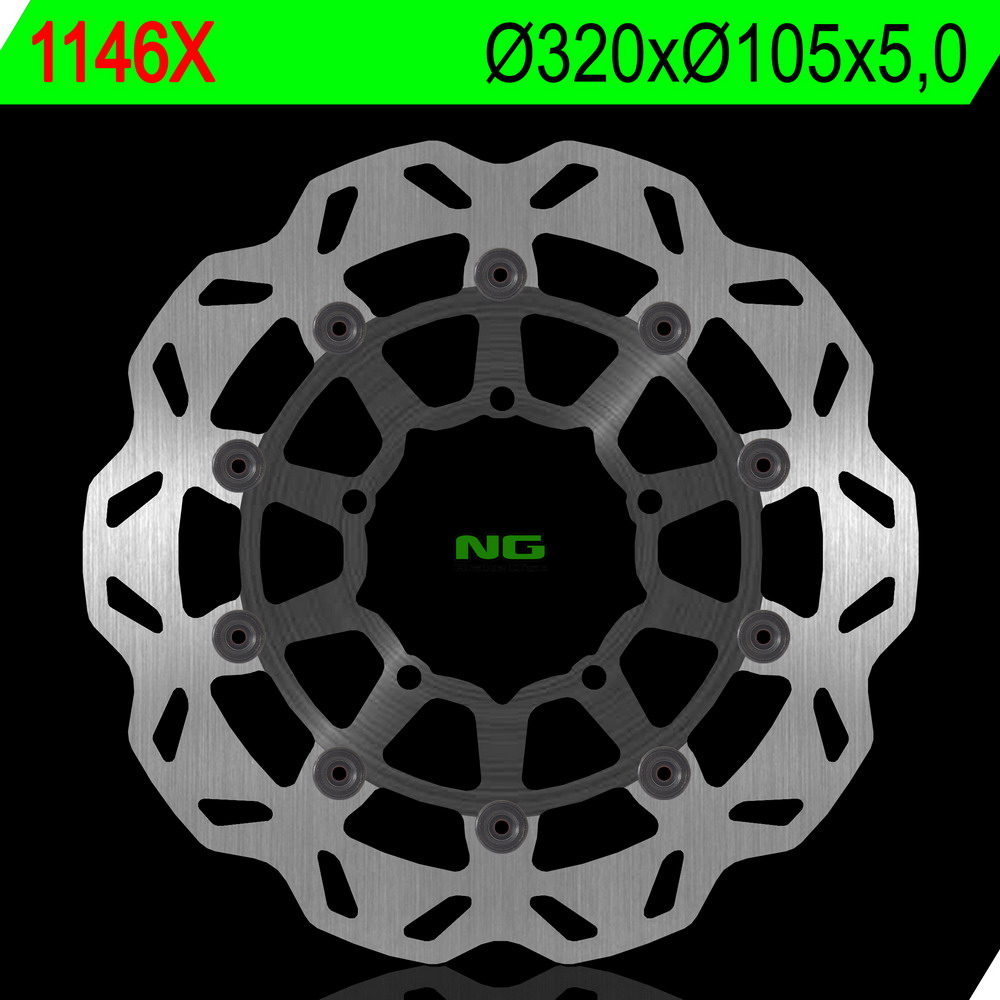 Obrázek produktu Brzdový kotouč NG 1146X DIS1146X