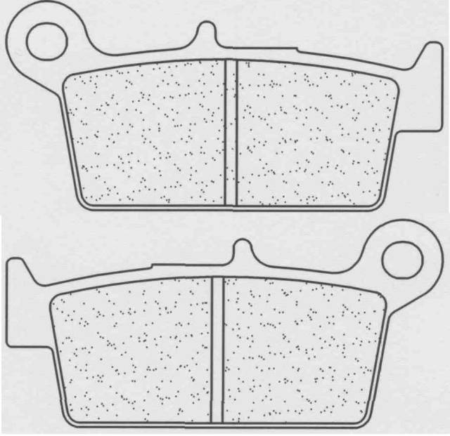 Obrázek produktu Brzdové destičky CL BRAKES X59 (X55)