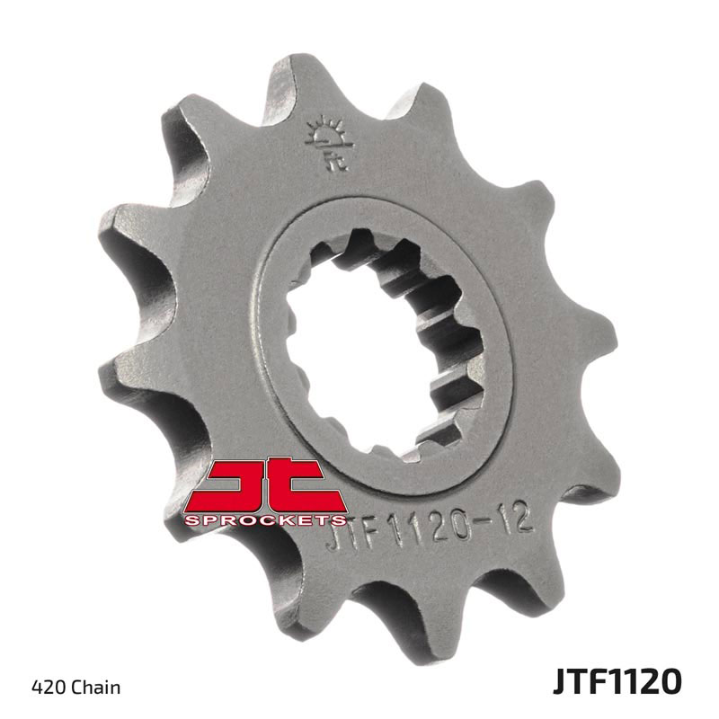 Obrázek produktu řetězové kolečko pro sekundární řetězy typu 420, JT - Anglie (12 zubů) JTF1120.12