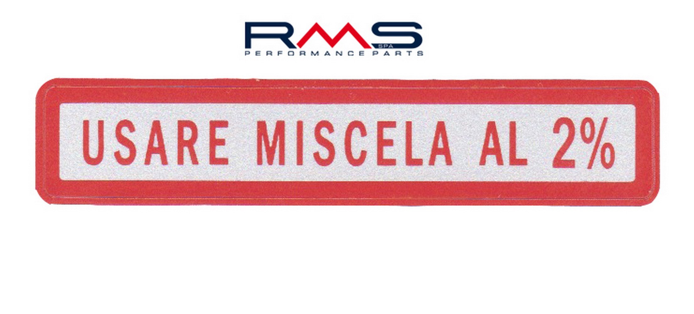 Obrázek produktu Štítek RMS 142720470 malý "Miscela 2%" (10 kusů) 142720470