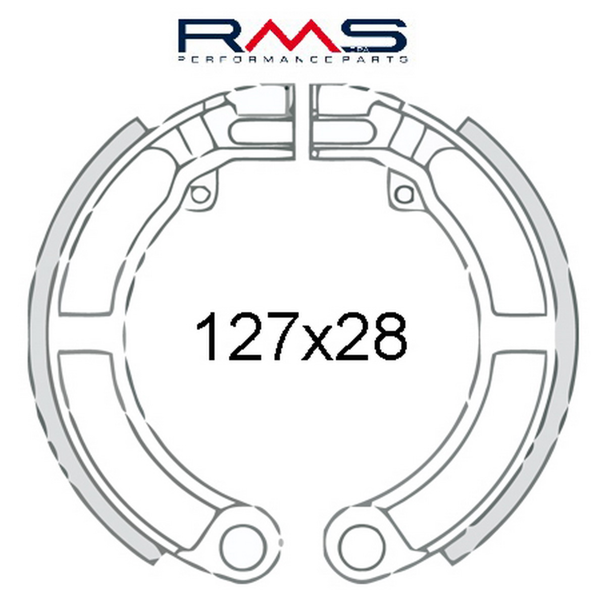 Obrázek produktu Brzdové čelisti RMS 225120540 225120540