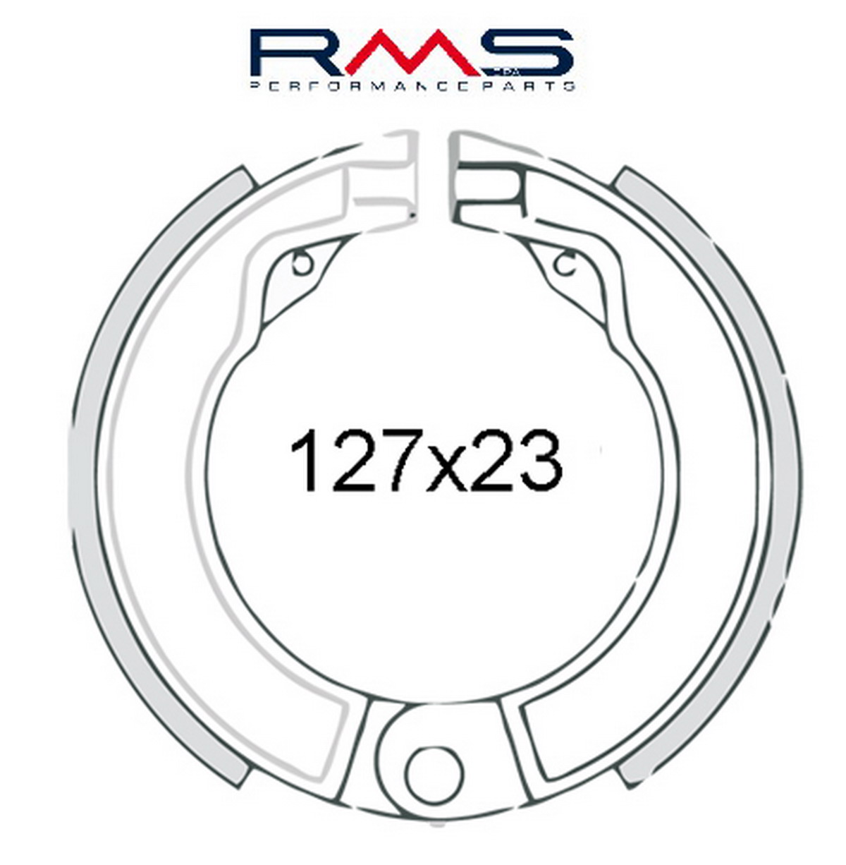 Obrázek produktu Brzdové čelisti RMS 225120550 225120550