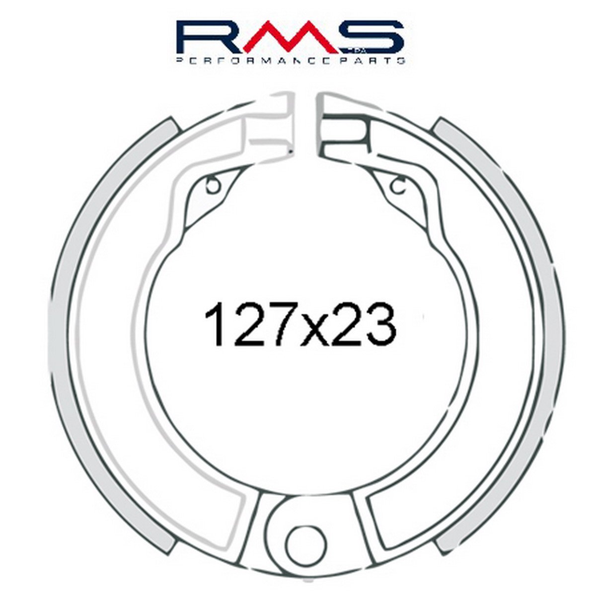 Obrázek produktu Brzdové čelisti RMS 225120550 225120550