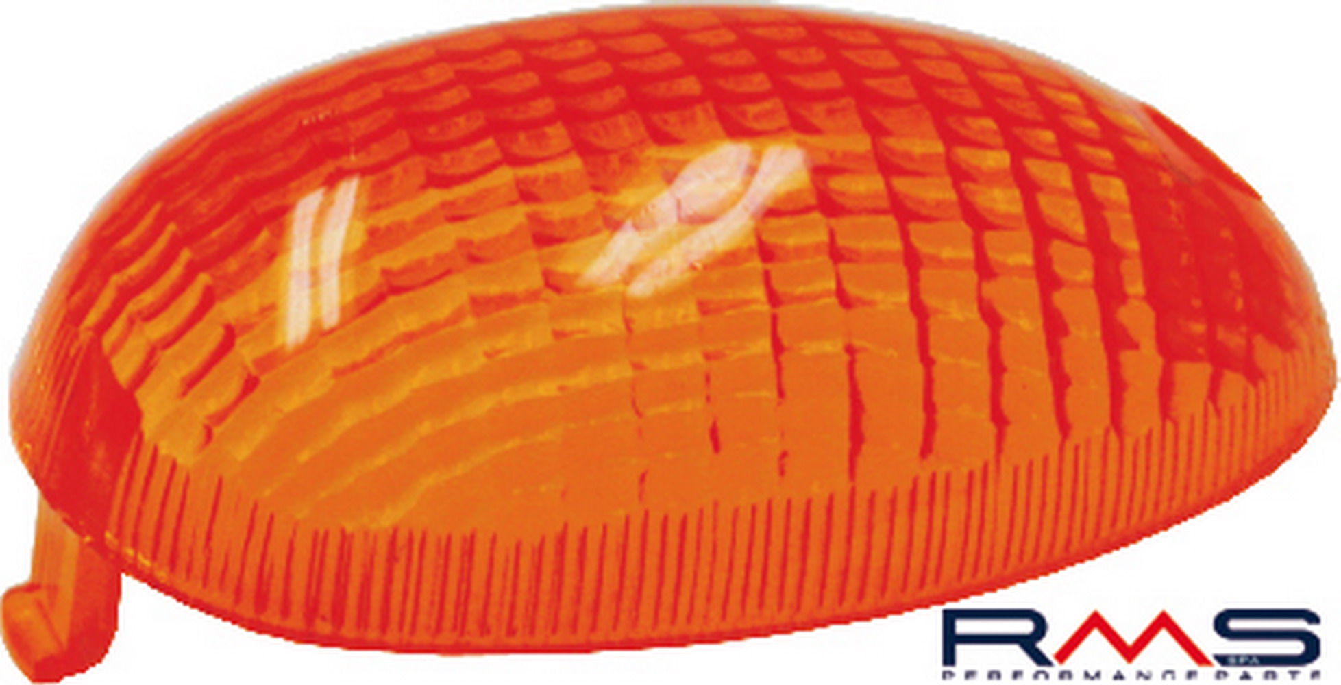 Obrázek produktu Sklo blinkru - levé přední RMS 246470060 oranžová Homologace