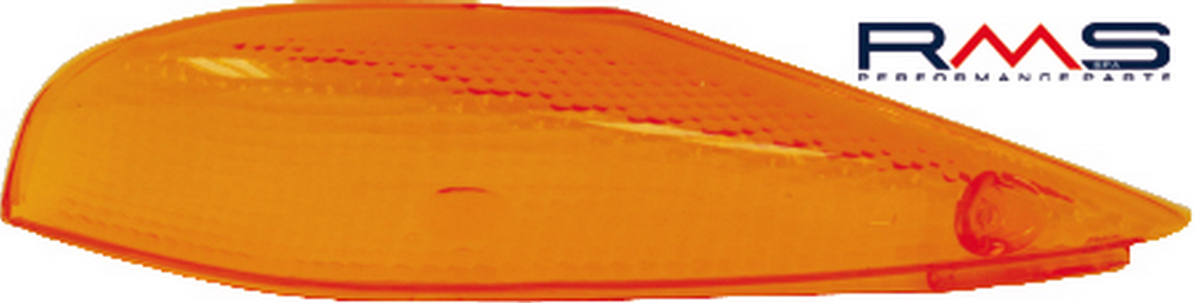 Obrázek produktu Sklo blinkru - levé přední RMS 246470210 oranžová Homologace
