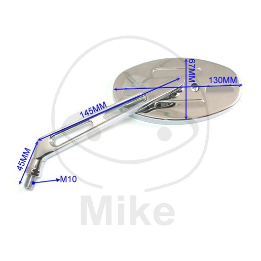 Obrázek produktu Zpětné zrcátko JMT ZR 1022 chrom levý