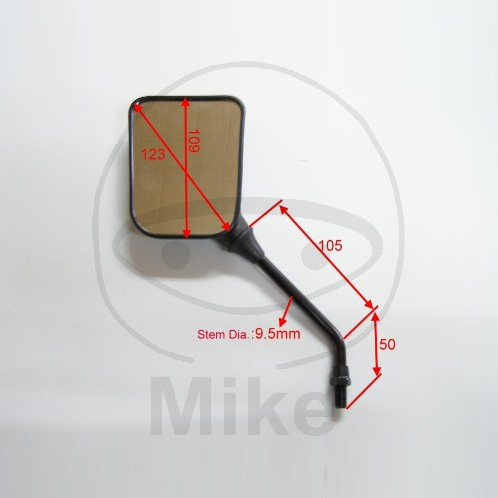 Obrázek produktu Zpětné zrcátko JMT ZR 9579 černá levý