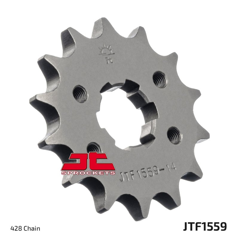 Obrázek produktu řetězové kolečko pro sekundární řetězy typu 428, JT - Anglie (14 zubů) JTF1559.14