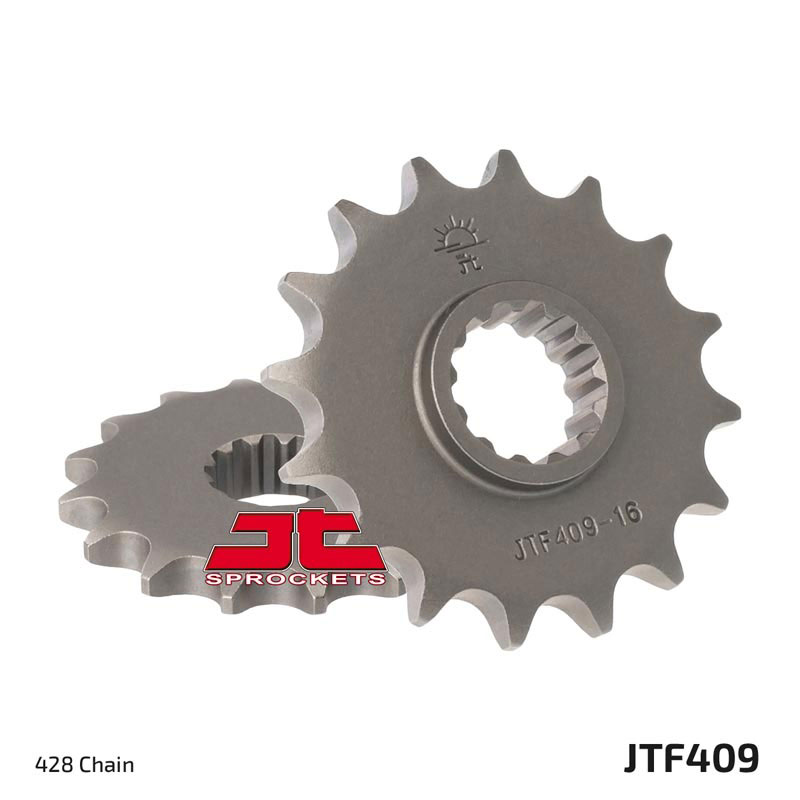Obrázek produktu řetězové kolečko pro sekundární řetězy typu 428, JT - Anglie (16 zubů) JTF409.16