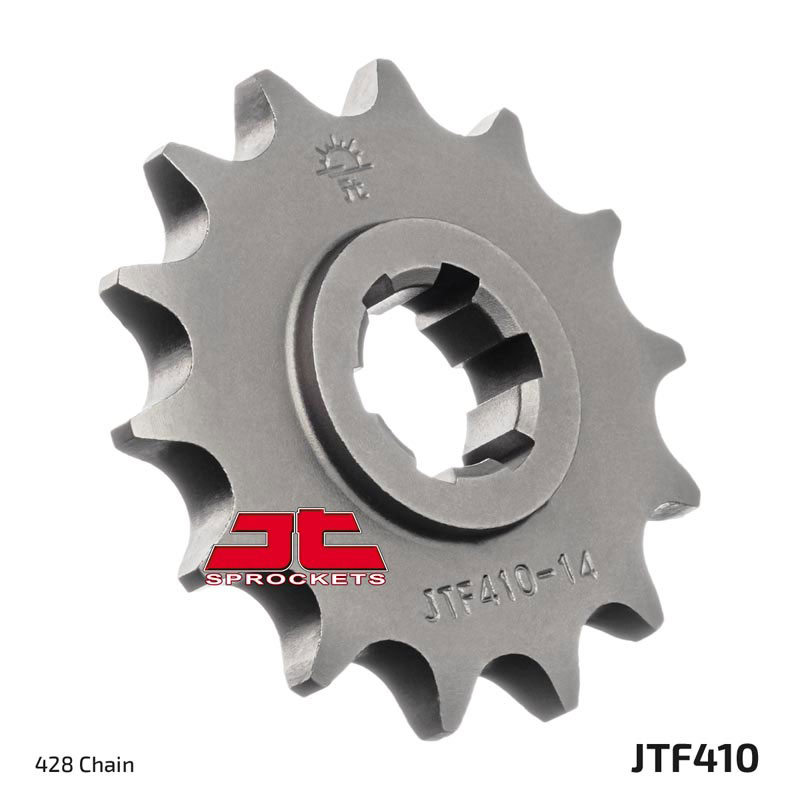 Obrázek produktu řetězové kolečko pro sekundární řetězy typu 428, JT - Anglie (15 zubů) JTF410.15