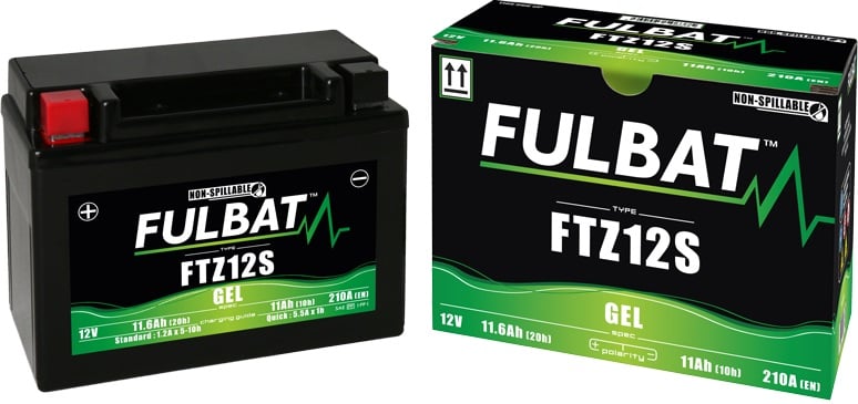 Obrázek produktu Továrně aktivovaná motocyklová baterie FULBAT FTZ12S (YTZ12S)