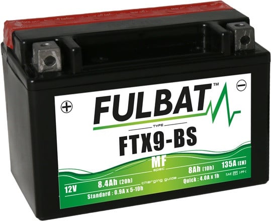 Obrázek produktu Bezúdržbová motocyklová baterie FULBAT FTX9-BS (YTX9-BS)
