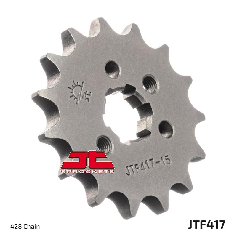 Obrázek produktu řetězové kolečko pro sekundární řetězy typu 428, JT - Anglie (15 zubů) JTF417.15