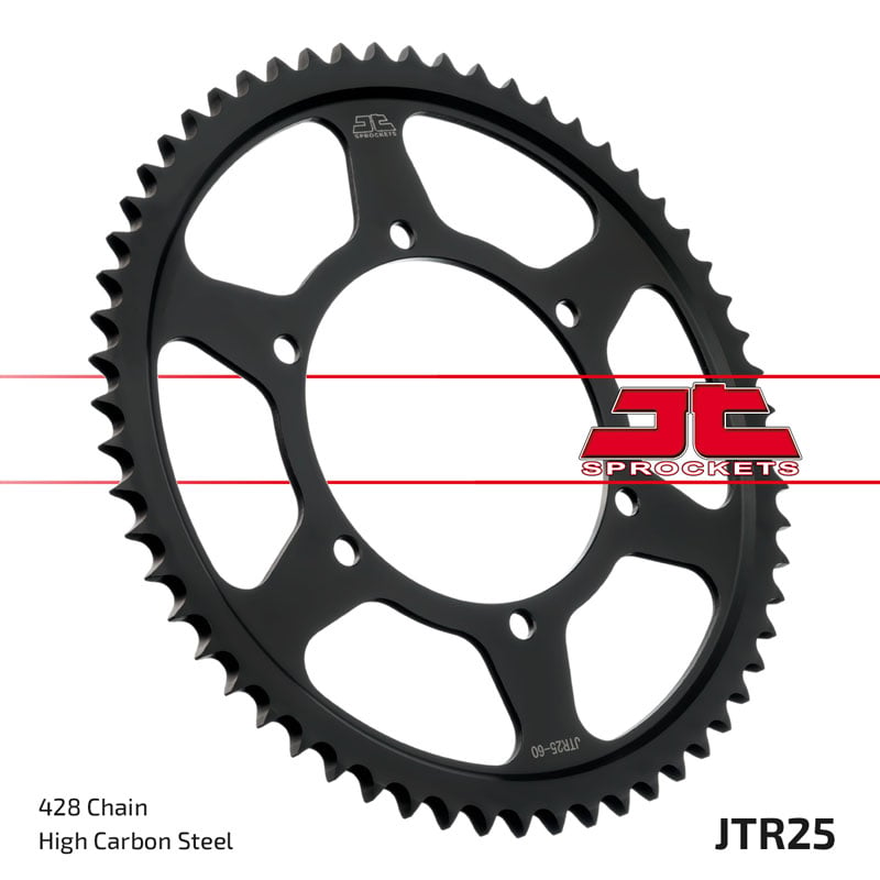 Obrázek produktu Řetězová rozeta JT JTR 25-60 60 zubů, 428 JTR25.60