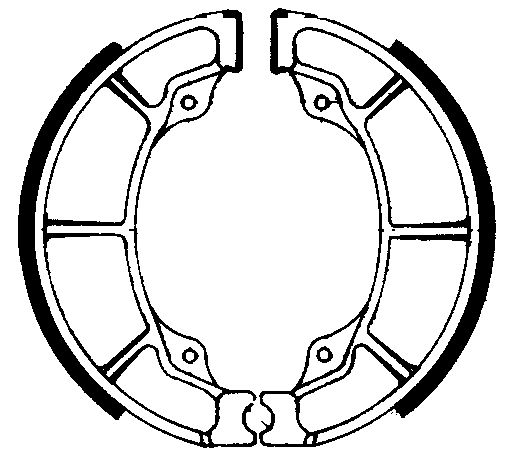 Obrázek produktu Brzdové čelisti FERODO 225129060 225129060