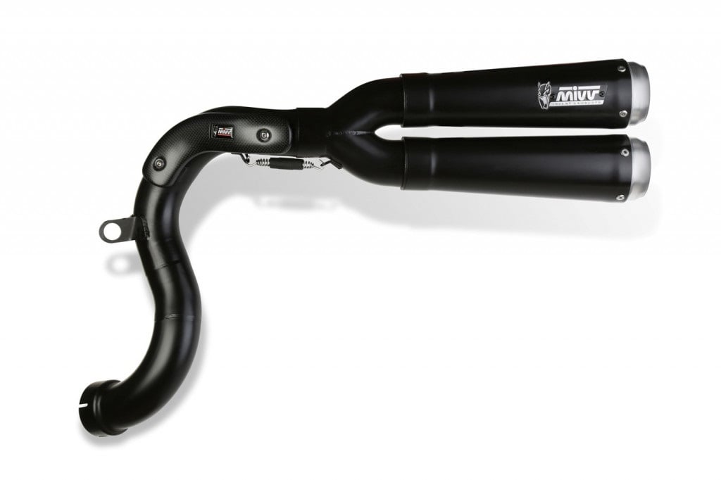 Obrázek produktu MIVV X-CONE PLUS Steel Black Double Slip-On BMW R Nine-T