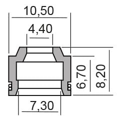 Obrázek produktu Gufero RMS 100669240 valve stem