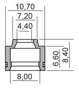 Obrázek produktu Gufero RMS 100669290 valve stem