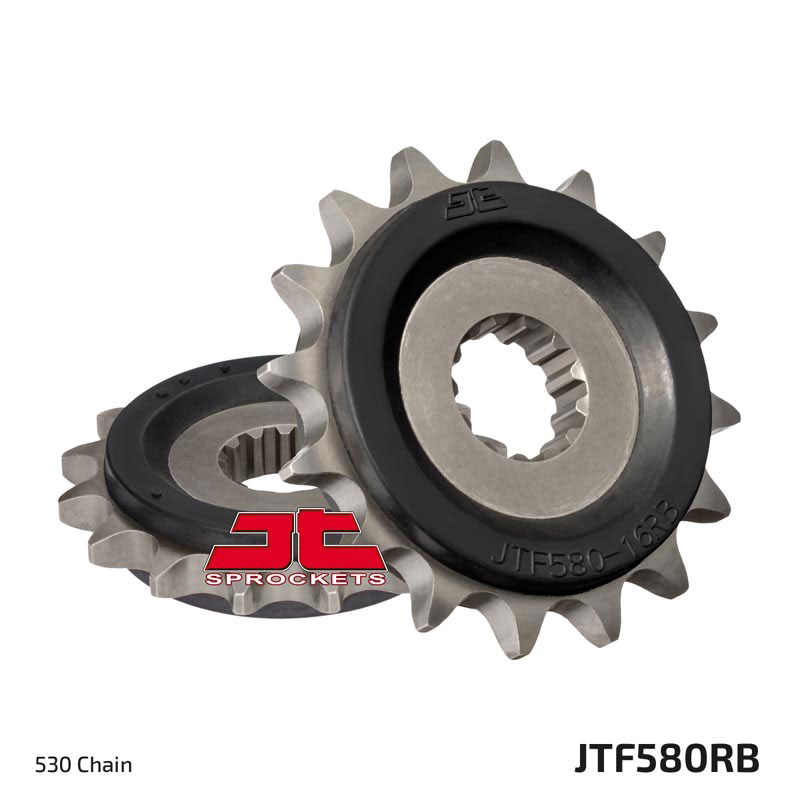 Obrázek produktu Řetězové kolečko JT JTF 580-17RB 17 zubů, 530 pogumované