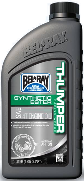 Obrázek produktu Motorový olej Bel-Ray THUMPER RACING WORKS SYNTHETIC ESTER 4T 10W-60 1 l