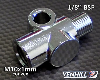 Obrázek produktu I-connector Venhill POWERHOSEPLUS 776/4 M10x1 1/8th BSP 776/4