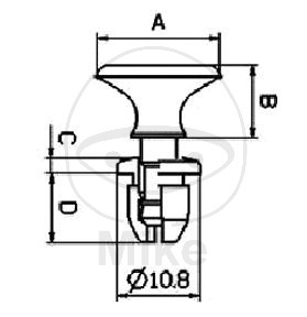Obrázek produktu Termostat - spínač ventilátoru TOURMAX