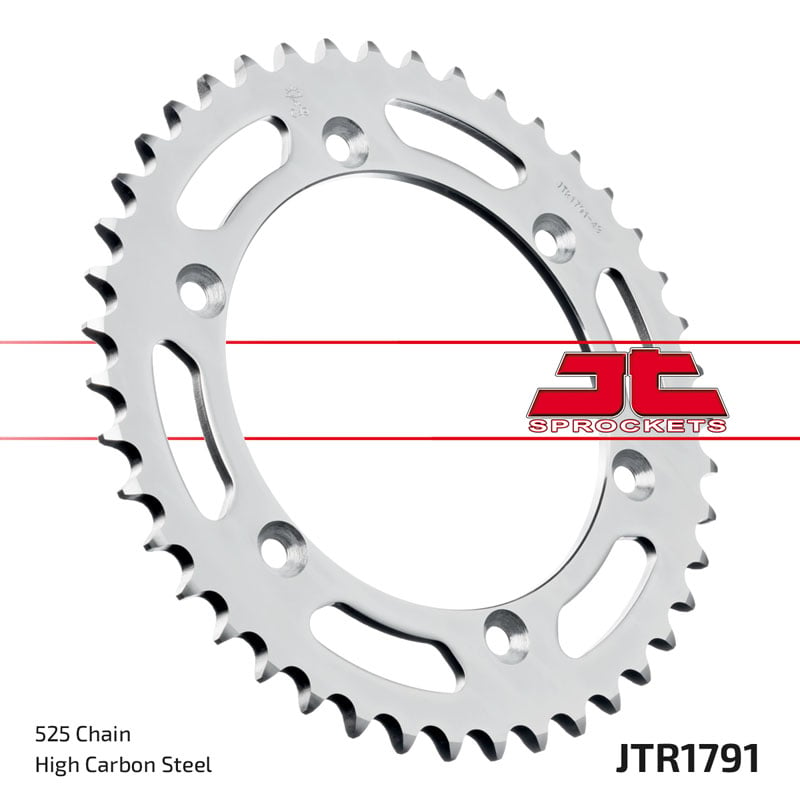 Obrázek produktu ocelová rozeta pro sekundární řetězy typu 525, JT - Anglie (41 zubů) JTR1791.41