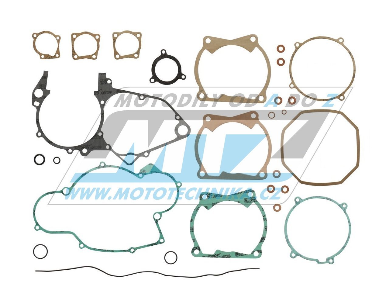 Obrázek produktu Těsnění kompletní motor KTM 350GS+ 350MX + 440GS + 440SX + 500GS + 500MX + 500SX + 540SX / 86-94 (34.731A350FL) 34.731A350FL