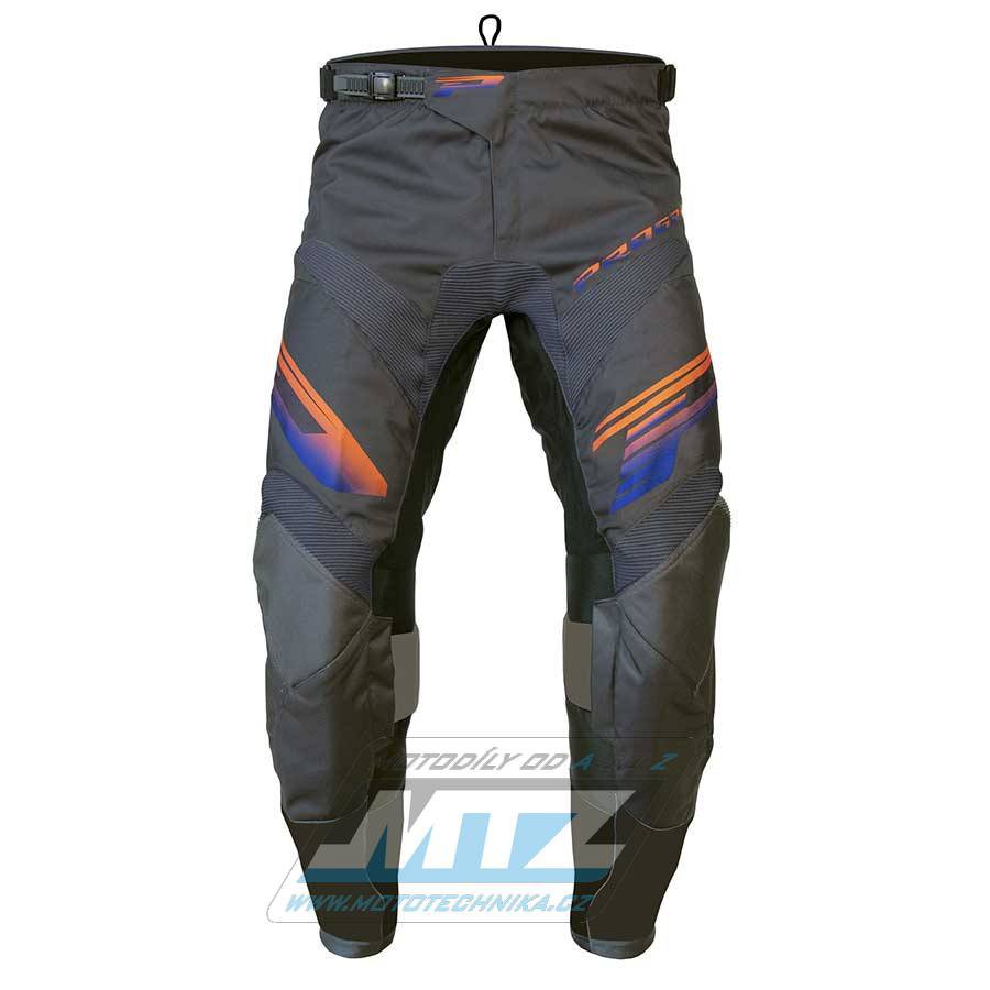Obrázek produktu Kalhoty motokros PROGRIP 6015 - šedo-oranžovo-modré - velikost 32 PG6015-371-32