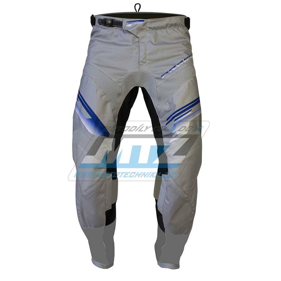 Obrázek produktu Kalhoty motokros PROGRIP 6015 - šedo-modro-bílé - velikost 34 PG6015-369-34