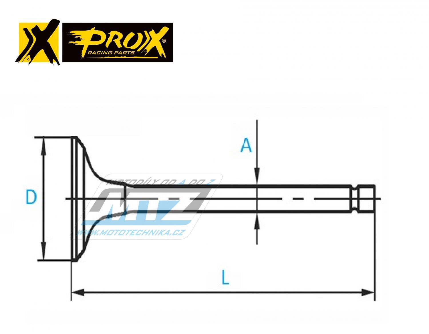 Obrázek produktu Titanový sací ventil PROX 28.2453-2