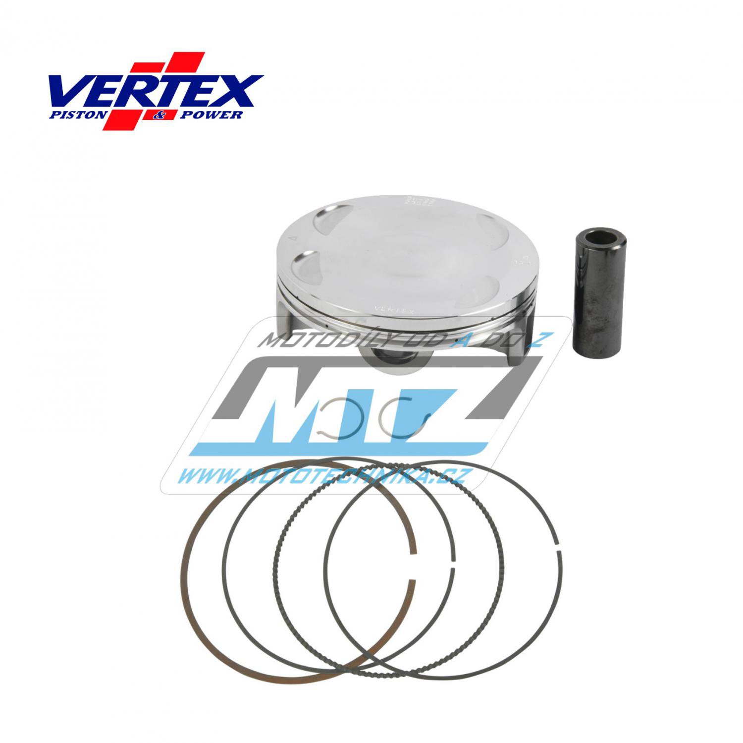 Obrázek produktu Pístní sada Beta RR480 / 15-24 - rozměr 99,98mm (Vertex 24389C) 01.V24389C